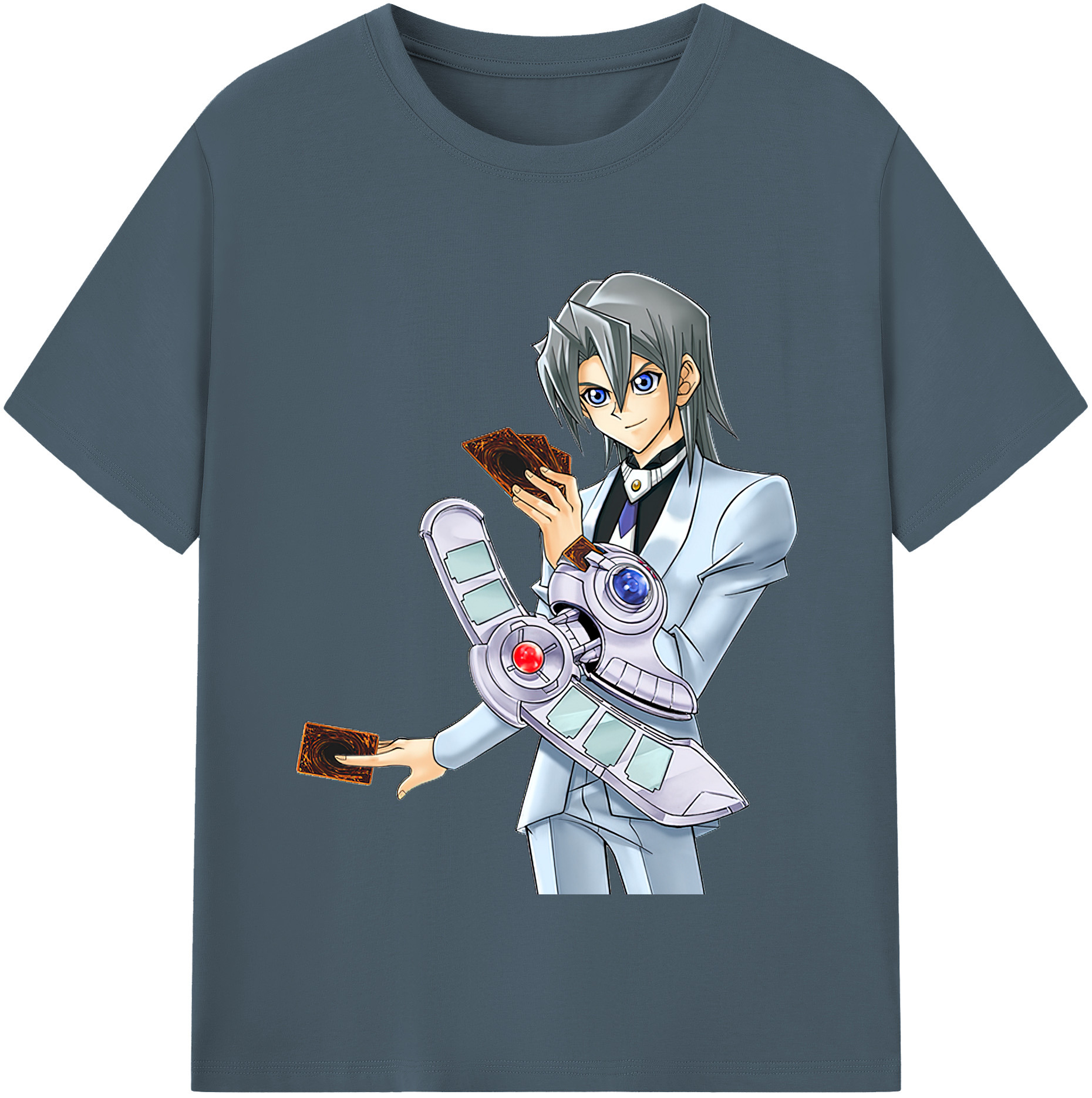 （画像用） 遊☆戯☆王 Yu-Gi-Oh! 綿100％半袖Tシャツ（フロントプリント）